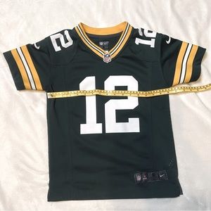 Green Bay Packers Aaron Rodgers Nike Game Jersey Official NFL Youth Boys S